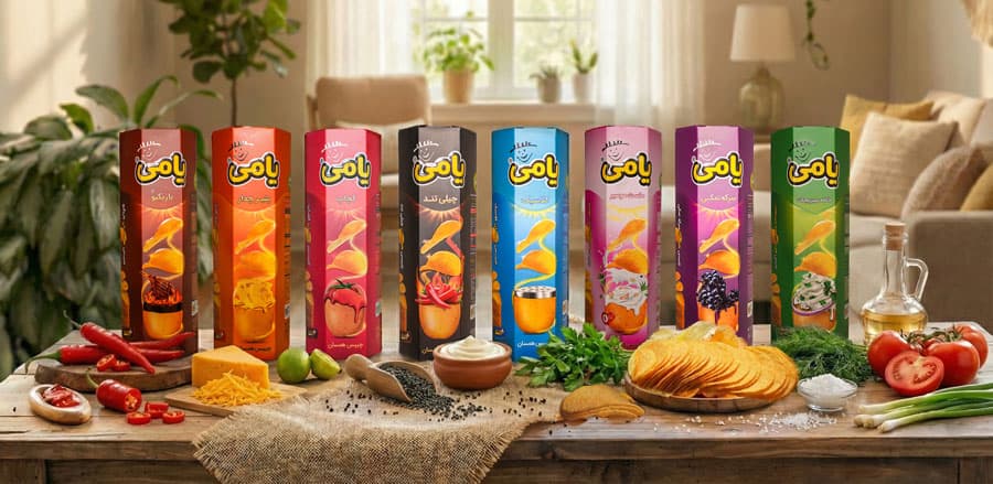 چیپس همسان پذیرایی یامی