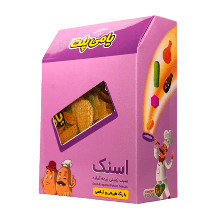 اسنک سیب زمینی نیمه آماده یامی