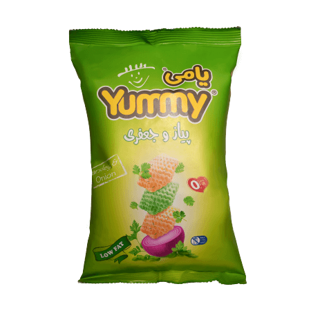 اسنک پیاز و جعفری یامی 20 گرمی