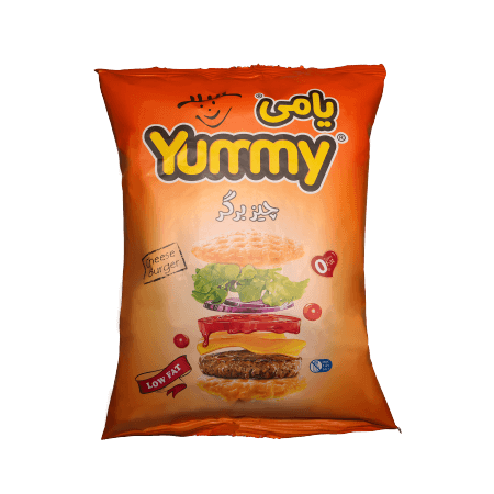اسنک چیز برگر یامی 80 گرمی