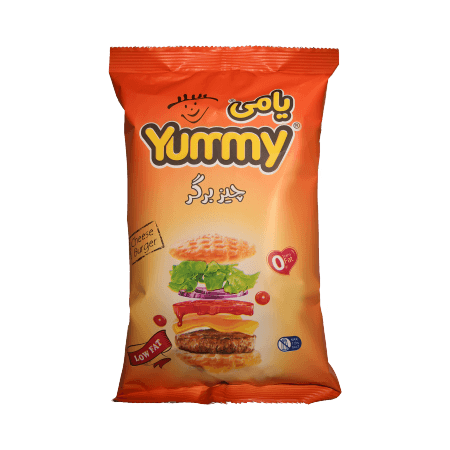 اسنک چیز برگر یامی 20 گرمی