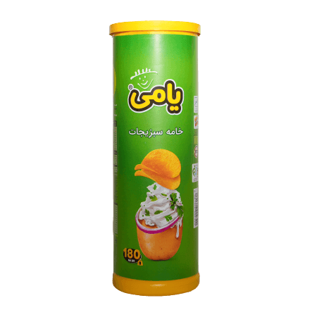 چیپس همسان خامه سبزیجات یامی